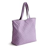 Vera Bradley Premium Cotton Original Tote Bag, Purple Rhapsody