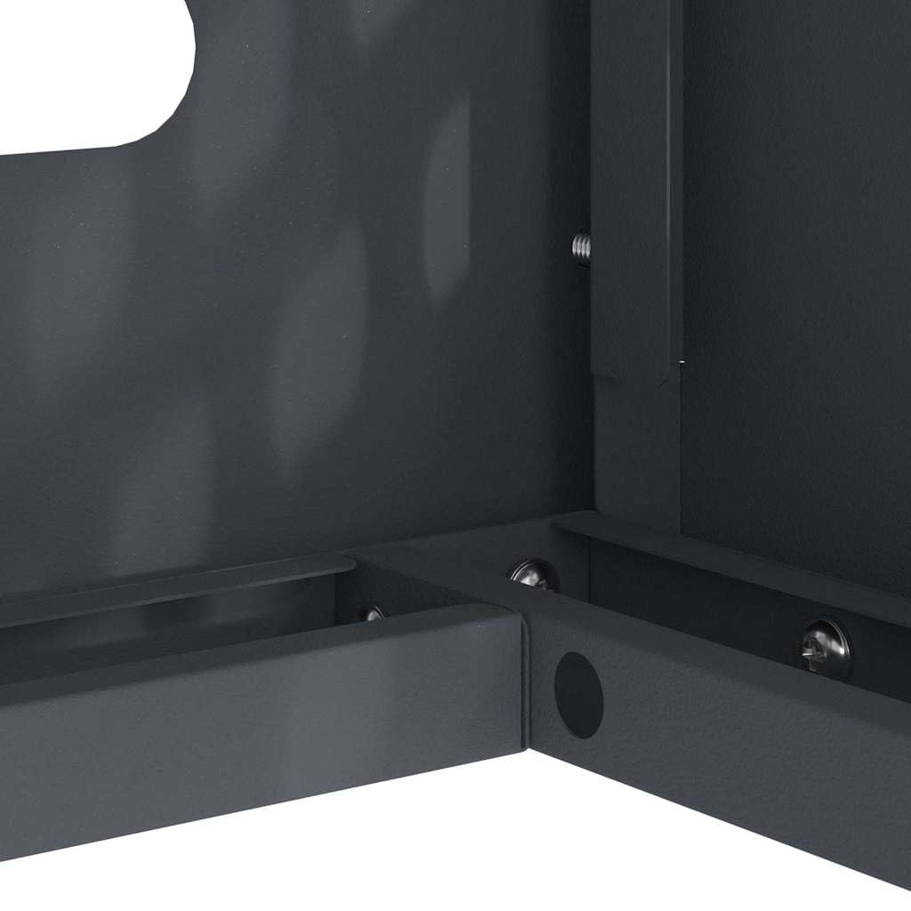 vidaXL Copertura condizionatore d'aria Antracite 110 x 50 x 105 cm impermeabile