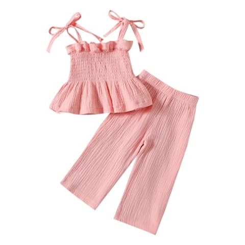 Yanmucy Ensemble d'été Bébé Fille Cover