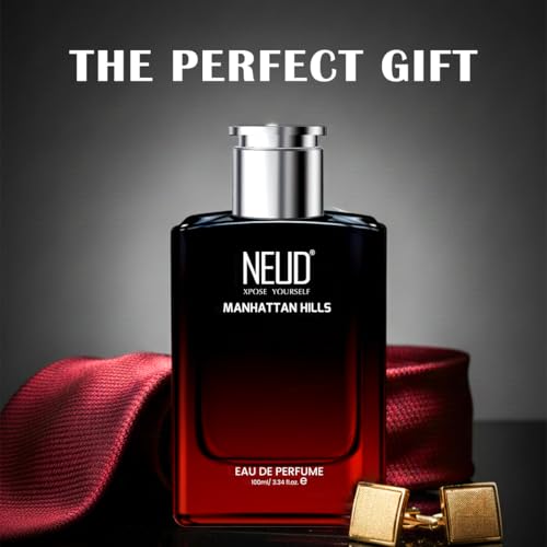 Image of NEUD 100ml Luxury Perfume Gift Set for Men, Manhattan Hills Long Lasting EDP 100ml, Birthday Gift for Boyfriend, Father, Husband, Premium Luxury Fragrance Scent, Suitable for every Occasion