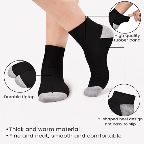 Ankle Length Anti-Slip Casual Socks for Men & Women- Stylish Comfort Fit Moisture Control- Perfect for Everyday Wear3