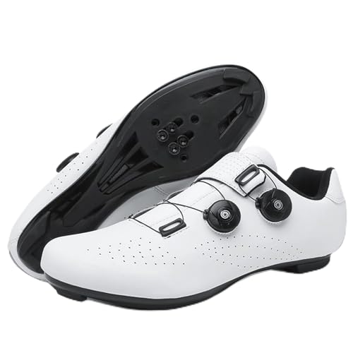 NGARY Rennradschuhe Herren Damen Fahrradschuhe Kompatibel mit Peloton Look...