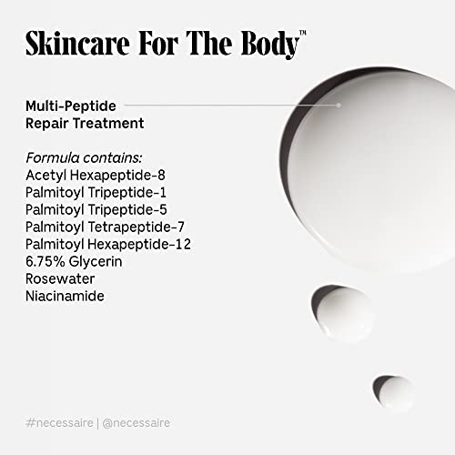 Nécessaire The Neck Serum - With 5 Peptides | 9% Peptide Blend 1.7 Oz / 50 Ml #TOP1
