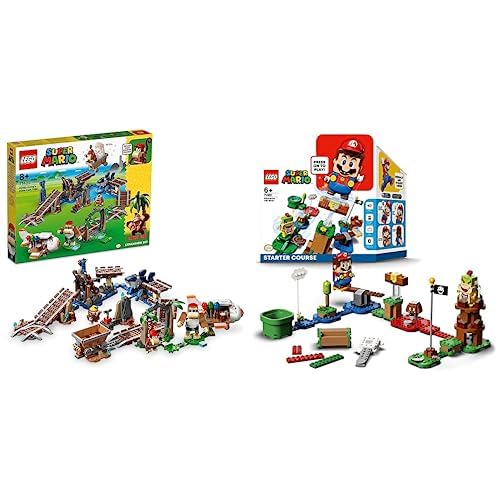 説明書 レゴ set 71425 スーパーマリオ ディディーコング の トロッコ