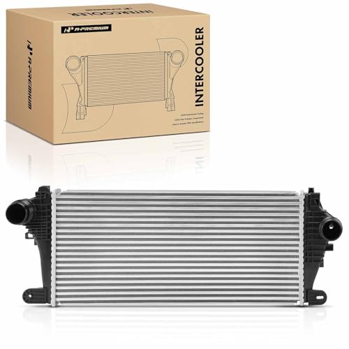 A-Premium Turbocharger Intercooler Compatible with Chevrolet Malibu 2016-2022 1.5L Turbocharged, Charge Air Cooler
