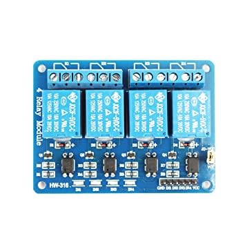 4 Channel DC 5V Relay Module with Optocoupler for UNO R3 MEGA 2560 1280 DSP ARM PIC AVR STM32-image-27