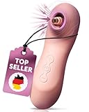 INTIMA REVE Klitoris Stimulator & Druckwellenvibrator für Sie | Klitoris Sauger | Auflegevibrator mit Sauger & Vibration für Frauen | Vibratorensets für Frauen | Sex Spielzeug für Paare | Sex Toy