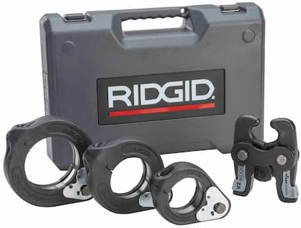 RIDGID 20483 2-1/2" to 4" ProPress Standard XL-C and XL-S Press Tool Jaw Ring 5-Piece Kit for Standard Press Tools with Case image 4