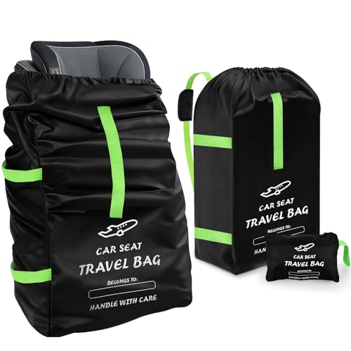 Staranry Transporttasche Bolsa de Transporte para Asiento de automóvil para bebé, 34 × 18 × 18 Pulgadas, Bolsa Impermeable de Tela Oxford 600D, Bolsa para Cochecito para Viajes en avión