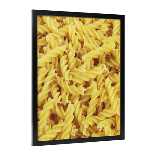 Spaghetti cadre noir de qualité supérieure pour décoration murale - 2