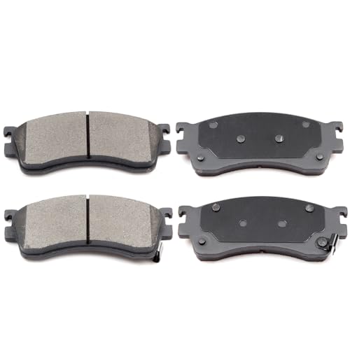 ECCPP Front Ceramic Disc Brake Pads 4PCS D893-7772 w/Hardware
