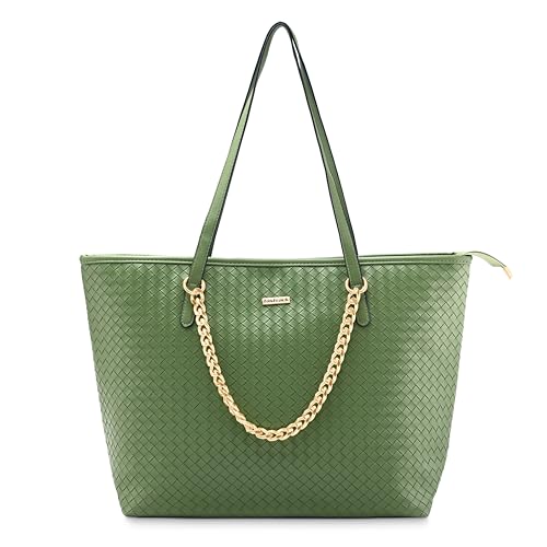 Fastrack Textured Olive Tote Bag For Women (B0CYQ8CHRZ) Amazon Price History, Amazon Price Tracker