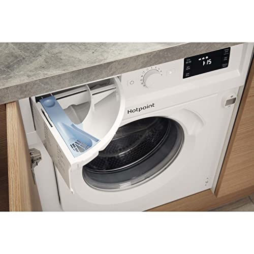 Hotpoint Antistain Washing Machine - White - 7 kg - 1400rpm - D Rated - BI WMHG 71483 UK N - Image 6