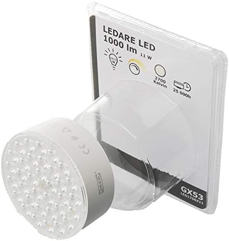 IKEA LEDARE GX53 1000 Lumen Warm White Dimmable LED Bulb