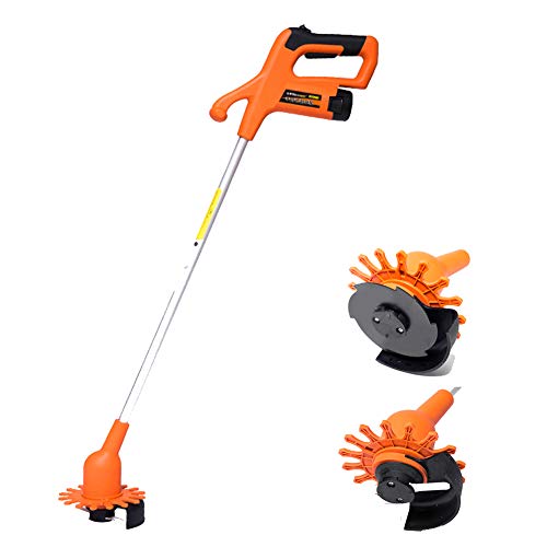 12V Household lawn mower,2.0ah Electric Grass Trimmer,Multi Functional String Trimmer,Handheld Brush Cutter,Comes...