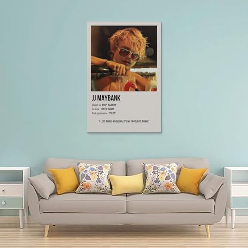 HSUREWTRK Jj Maybank Posters Aesthetic Wall Art Canvas Decorative Painting Vintage Poster for Living Room Bed Room Decor 12x18inch(30x45cm) Unframe-style