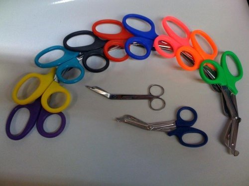 Rainbow of EMT Paramedic Scissors 11 per Set