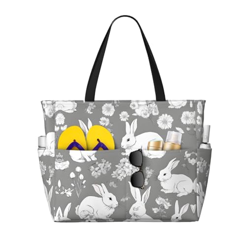 Sac fourre-tout floral haut de gamme : finitions soignées et toile étanche