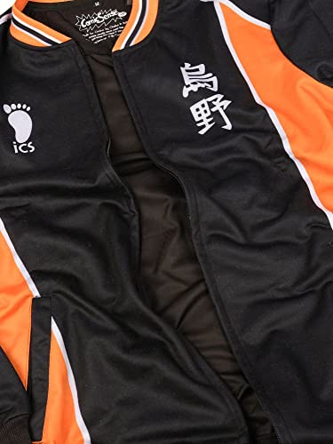 Image of ComicSense.xyz Unisex Haikyuu Anime Jacket for Men and Women, Karasuno Printed Cosplay Anime Bomber Jackets