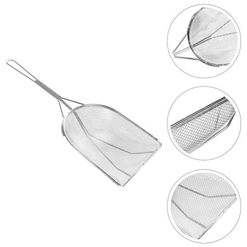 POPETPOP 2Pcs Réptil Areia Fina Malha Colher Dragão Barbudo Lagarto Réptil Terrário de Areia Pá Maca