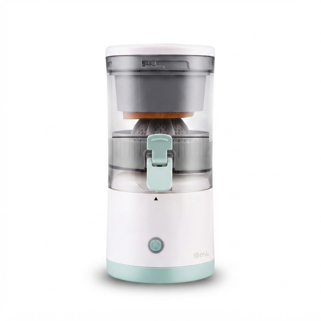 DRUMSTONE Electric Citrus Juicer USB Rechargeable Portable Fruit Juicer for Orange Lemon Lime Compact Juice Extractor One Touch Juice Maker for Home Kitchen Travel Fresh Juice Machine-picture-28