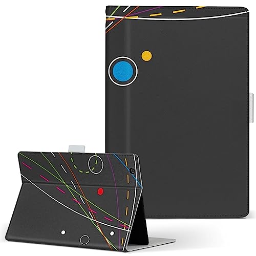 Idea Tab TB336 11�C���` �Ή� �蒠�^�^�u���b�g�P�[�X PU���U�[ �X�^���h�@�\ �J�[�h���[ ���ړ\��t���� �J���t�� �~�V���� 006227