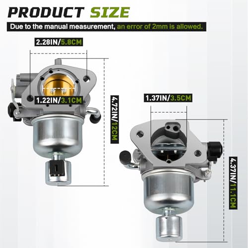 Image of 1685319-S Carburetor for Kohler 7000 Series Engines KT735 KT725 KT740 KT745 KT730 22HP 23HP 24HP 25HP 26HP replaces 3285367S 3285363S with Gaskets