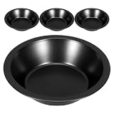 Beatifufu 4 Stück Mini Tarteformen Runde Antihaft Backformen für Kuchen Quiche und Eier Tart Hitzebeständig für Ofen Kleine Backgeschirr für Portionen
