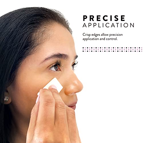 Artist's Choice Makeup Sponge Mini Applicator Wedges, Triangle Cosmetic Sponges For Foundation, Blush, Eye Shadow, Crisp Edges For Control, Blending And Smoothing, Disposable, Latex Free, 500 Pack #TOP2