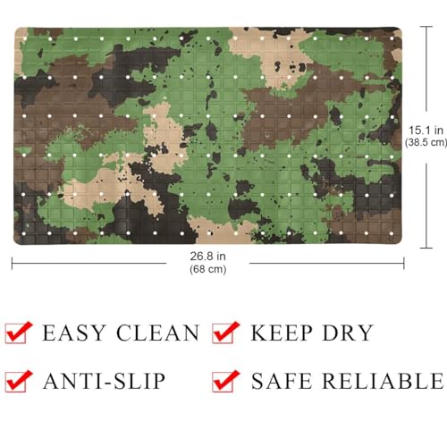 Tapis de bain antidérapant extra long de qualité supérieure durable - 5
