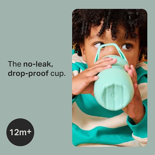 Tommee Tippee Insulated 9oz Sporty Spout Toddler Water Bottle, No Spill, Sippy Cups for Toddlers 1-3, Two-Piece Valve Helps Stop Spills, Yellow & Purple, BPA Free, Pack of 2 by Tommee Tippee - Image 2