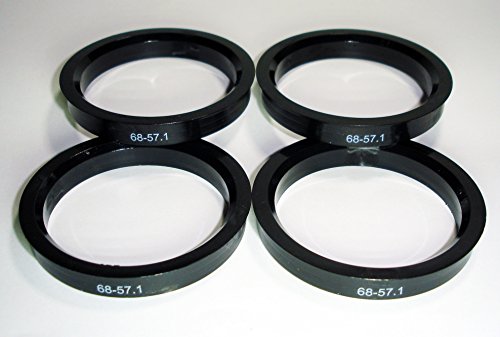 Lot de 4 bagues de centrage de Jantes 68-57.1 mm pour OZ Racing Ronal Speedline TP Cover