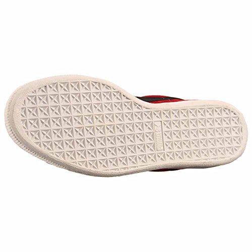 PUMA PUMA Men's Suede Quilted Rio Sneaker, Size: 10.5 D(M) US, Color: Rio Red/Black