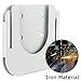 Chanvoo Drill Free Wall Mount Compatible with Samsung Freestyle Projector Ceiling Mount, Freestyle 2 Accessories Steel Wall Mount Shelf (White)