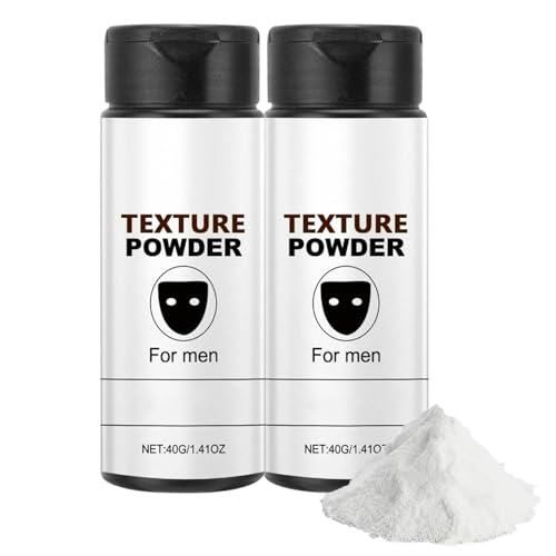 Générique Poudre Texturisante Cheveux, Poudre Coiffante Homme et Femme, Effet Mat et Volume Maximisé, 40g (Lot de 1), Blanc, Pour tous les types de cheveux