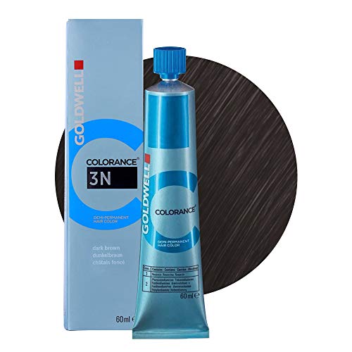 Goldwell Colorance Demi-permanent Hair Color, 3n Dark Brown, 2.03 Ounce