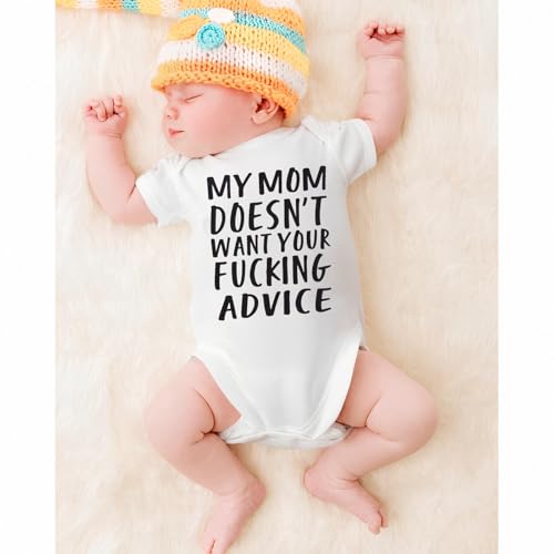 Newborn Baby Boy Girl Romper Funny Letter Printed Bodysuit Infant Short Sleeve Cotton Jumpsuit Clothes 0-18 Months3