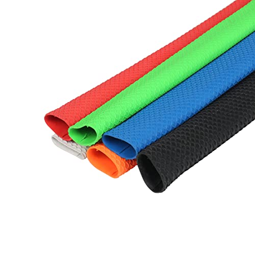 Image of Vector X Premium Quality Cricket Bat Rubber Grips|Better Shock Absorption|Extra Cushioning Soft Touch|Easy To Use|Universal Fit|Long Lasting Performance for All Professional Players (PACK OF 6, SCALE)