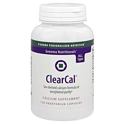 D'Adamo Personalized Nutrition - ClearCal 120 vcaps Cover