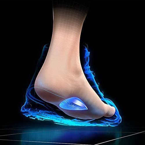 Image of Shakuntla Silicon Gel Arch Foot Support | Gel Insole for Flat Feet | Blue (S)