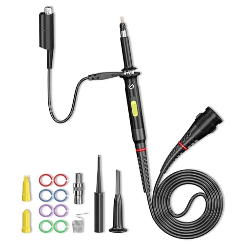 Goupchn P7300 Oscilloscope Clip Probe 300MHz Fully Insulated BNC End Probe