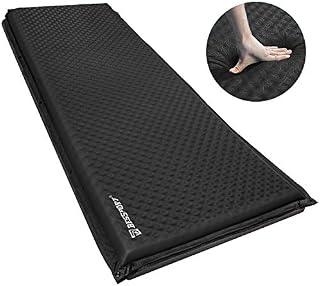 Bessport Sleeping Pad Inflatable Extra Thickness, Self-Inflating 2 Inches Ultralight Camping pad