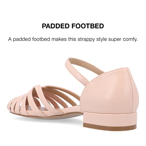 Faux Leather Fisherman Sandals by Journee Collection4