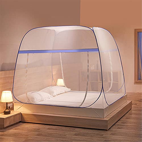Moustique net portable et pliable 150x200cm pour grand lit