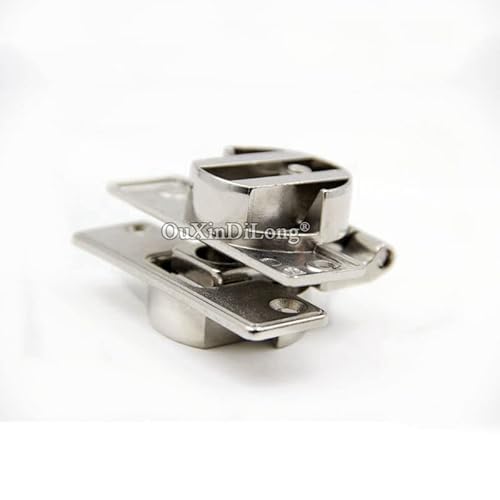 Durable 10Pcs Zinc Alloy Adjustable Furniture Hinges 180 Degree Invisible Hidden Folding Door Hinges Screen Linkage Door Hinges #TOP3