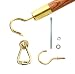 Attic Ease Brass Rod AEPSB Ladder Pull System Kit Finish
