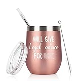 Lawyer Gifts, Will Give Legal Advice Tumbler with Lid, Christmas Birthday Gifts for Lawyer, Judge,...