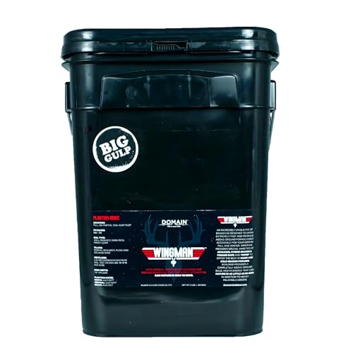 Domain Outdoor Wingman Food Plot Seed Mix for Deer, 1 Acre, Unique Mix of Brassicas Designed to Grow Extremely Fast, Kohlrabi, Hybrid Brassica, Forage Rapeseed and Turnip, Leafy Above Ground Forage