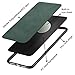 Kepuch Silklike Case for Oppo Reno 8 - Cover Bumper Built-in Metal Plate for Oppo Reno 8 - Green