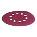 Produktbild Scheppach Wand & Deckenschleifer Schleifscheiben (10 Stück) | Körnung 240 | 215Ø Scheibe | für DS920 - DS930 - DS210 - DS200 | Klett-Schleifpapier Set | rund | gelocht für Absaugung | Wandschleifer